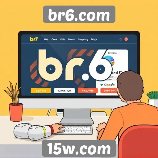 Plataforma br6.com se destaca pela interface amigável